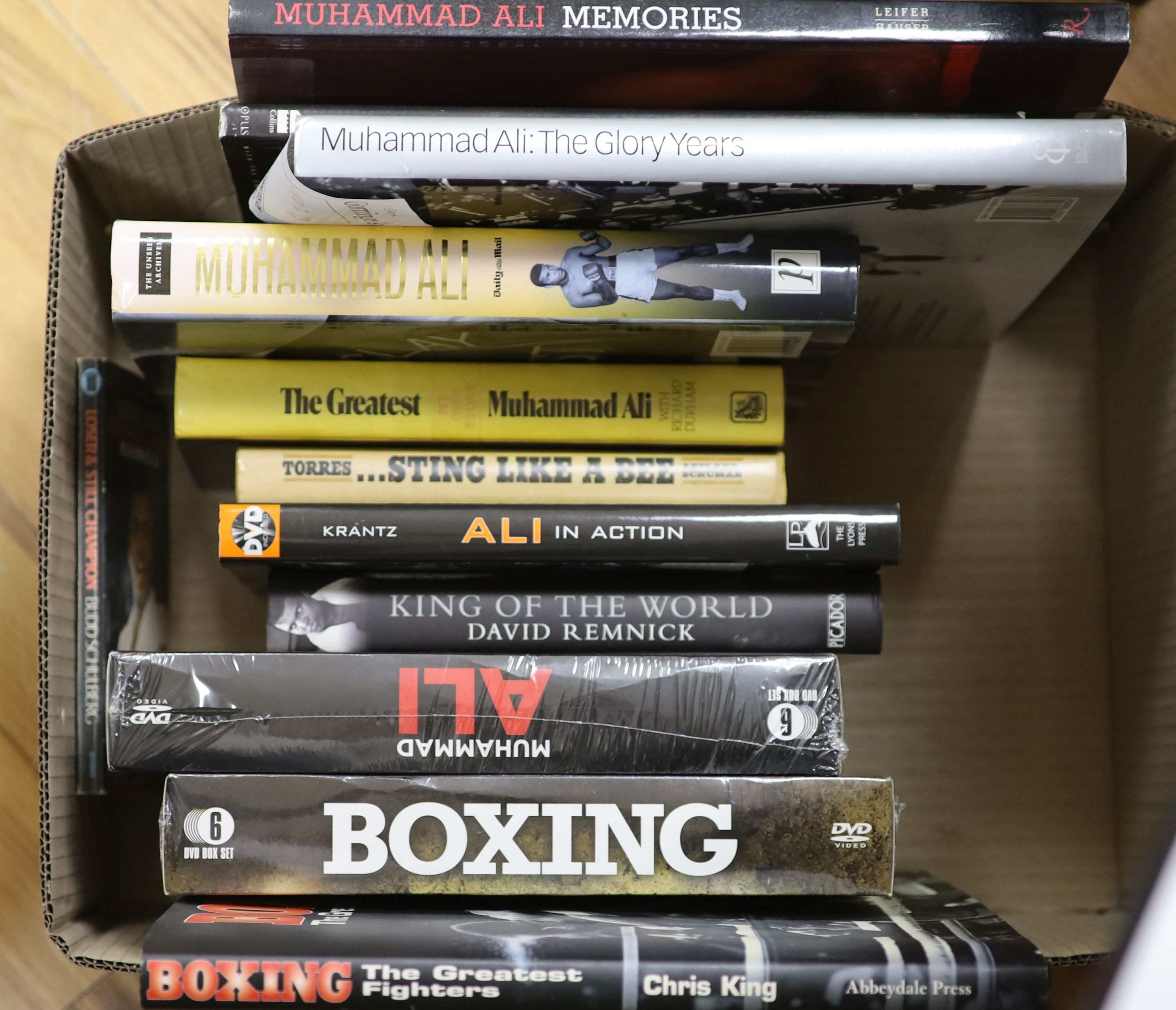 Collection of boxing books